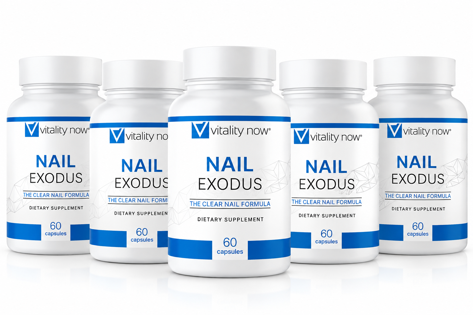 Nail Exodus six bottles